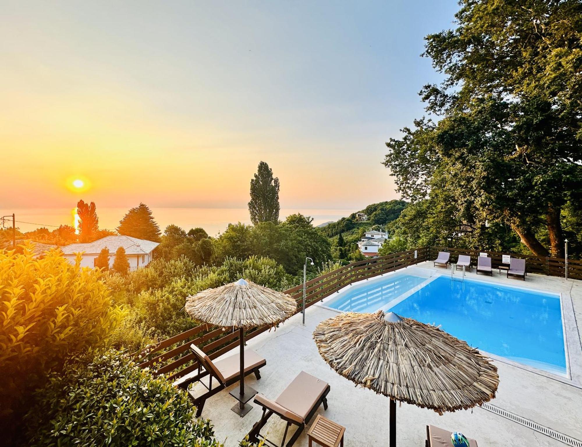 Luxury Villa At Pelion- Ruby Zagorá Kültér fotó